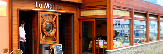 Restaurante La Marina Puerto de Vega Navia